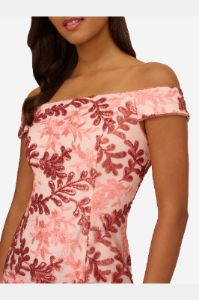 Sequin Embroidered Midi Dress sold by Lord & Taylor