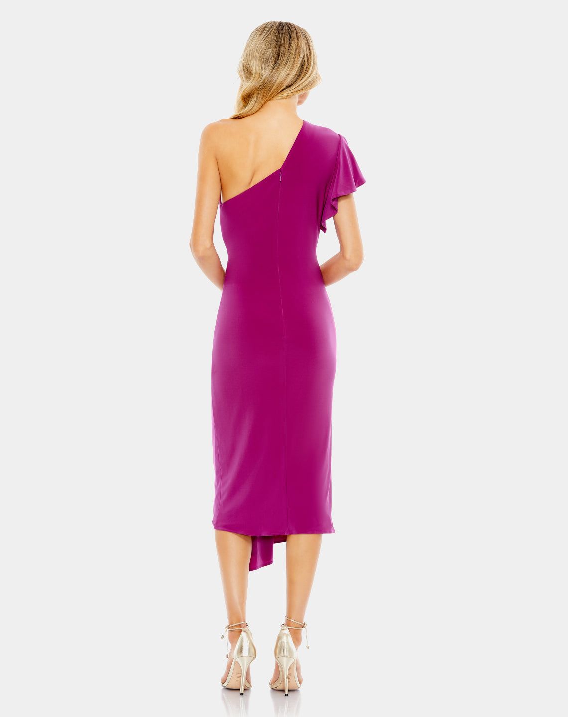 One Shoulder Midi Length Dress sold by Lord & Taylor product image thumbnail 7