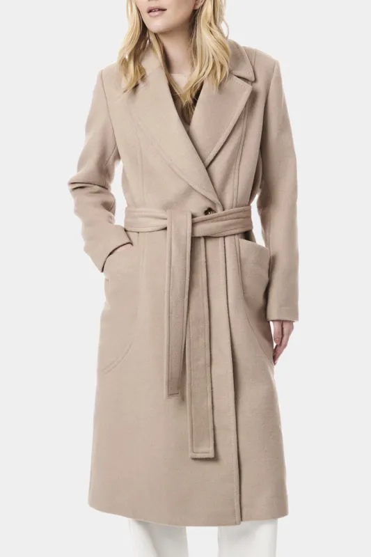 Tie Waist Wool Coat sold by Lord & Taylor