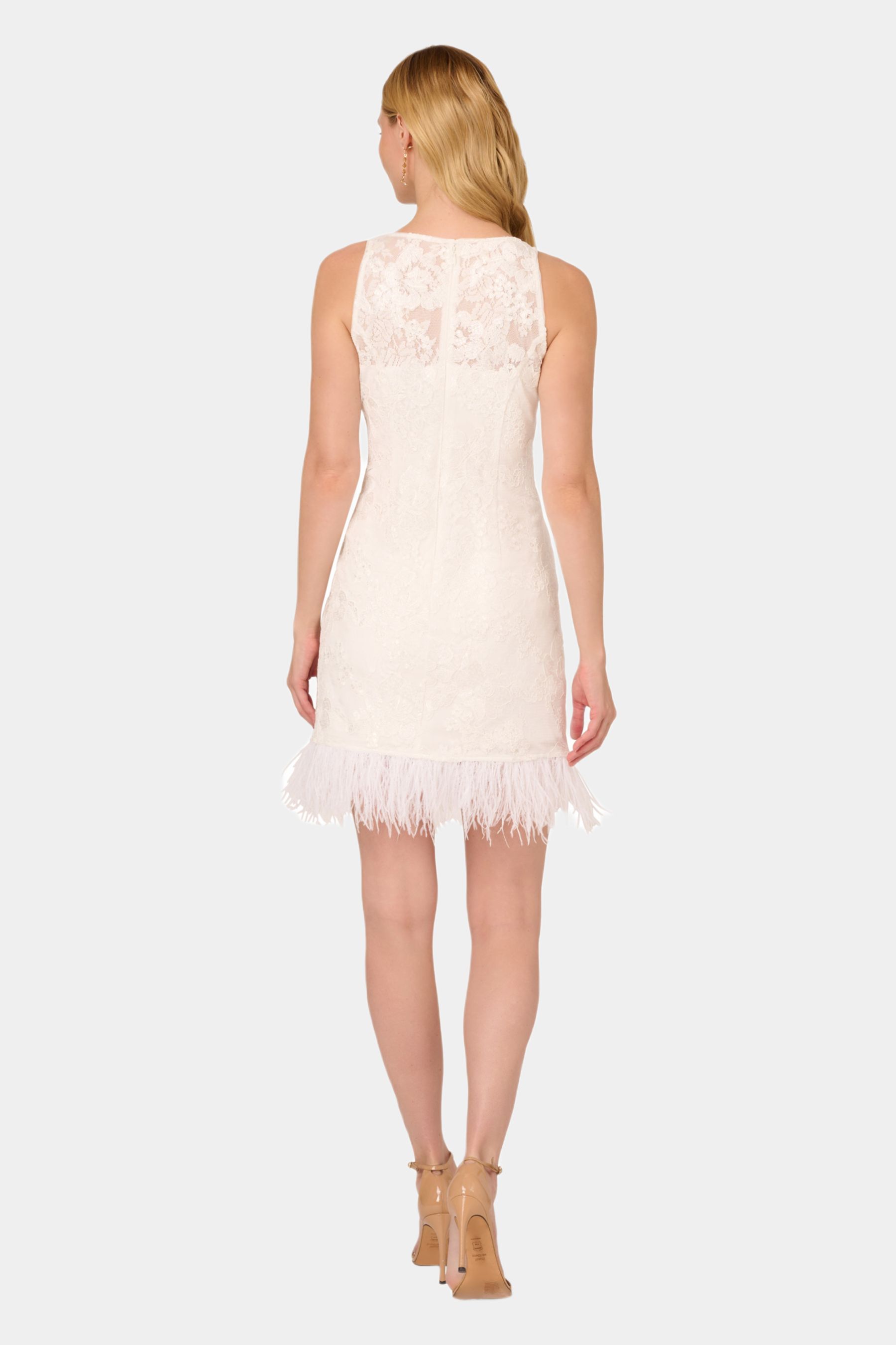 Floral Lace Short Dress sold by Lord & Taylor product image thumbnail 2