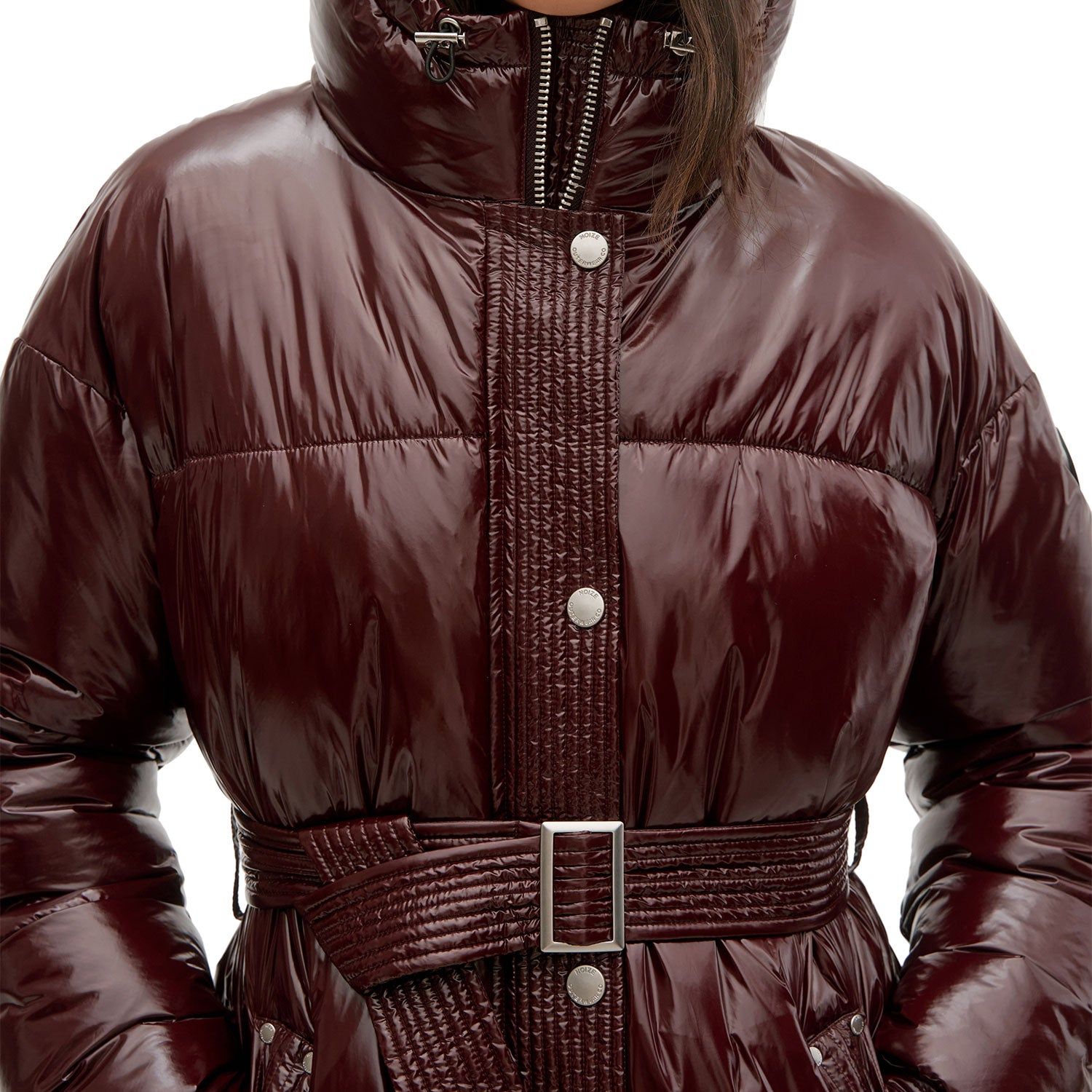 Mid Length Puffer W/Fixed Hood, Self Removable Belt sold by Lord & Taylor product image thumbnail 9