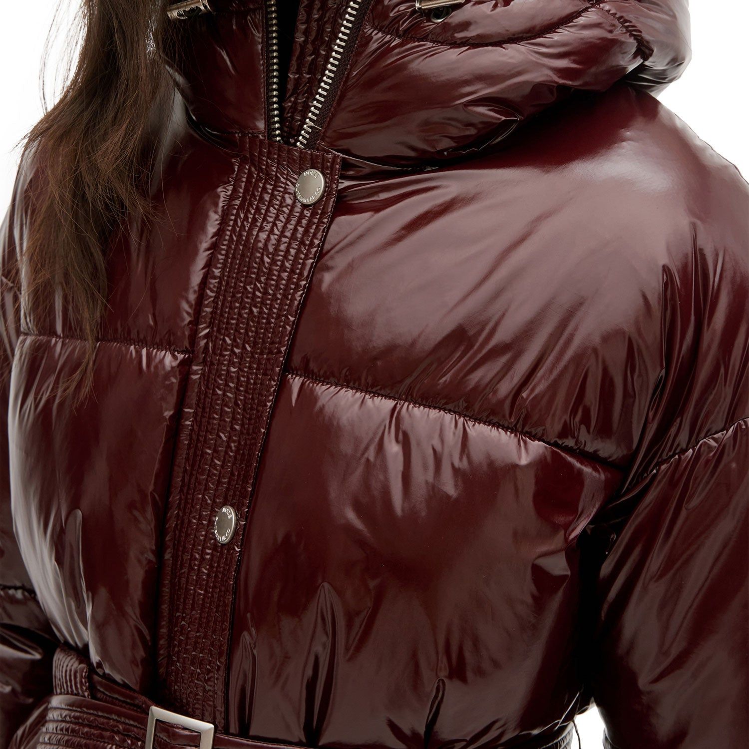 Mid Length Puffer W/Fixed Hood, Self Removable Belt sold by Lord & Taylor product image thumbnail 8