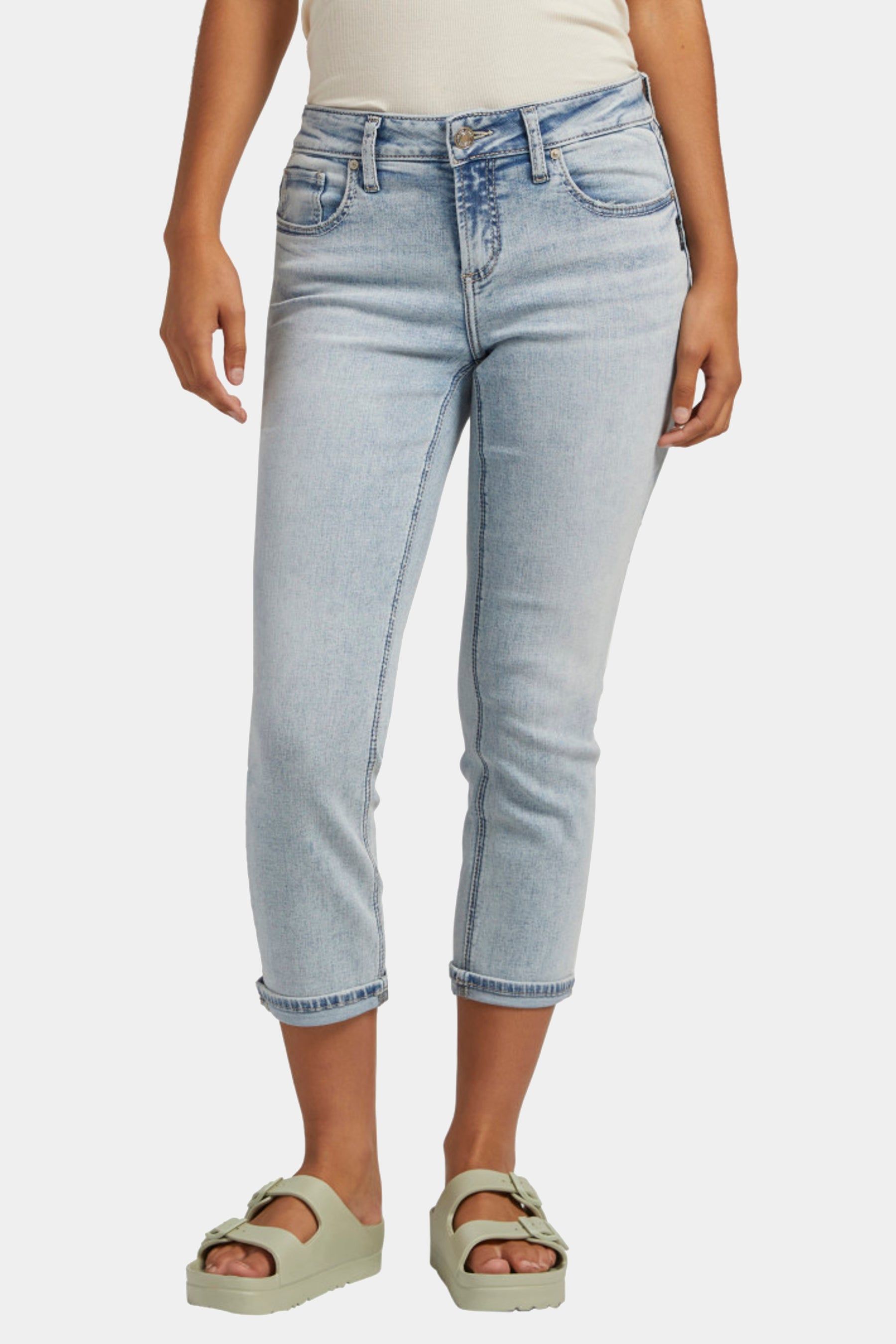 Elyse Mid Rise Capri sold by Lord & Taylor