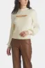 Front Cutout Sweater Top sold by Lord & Taylor