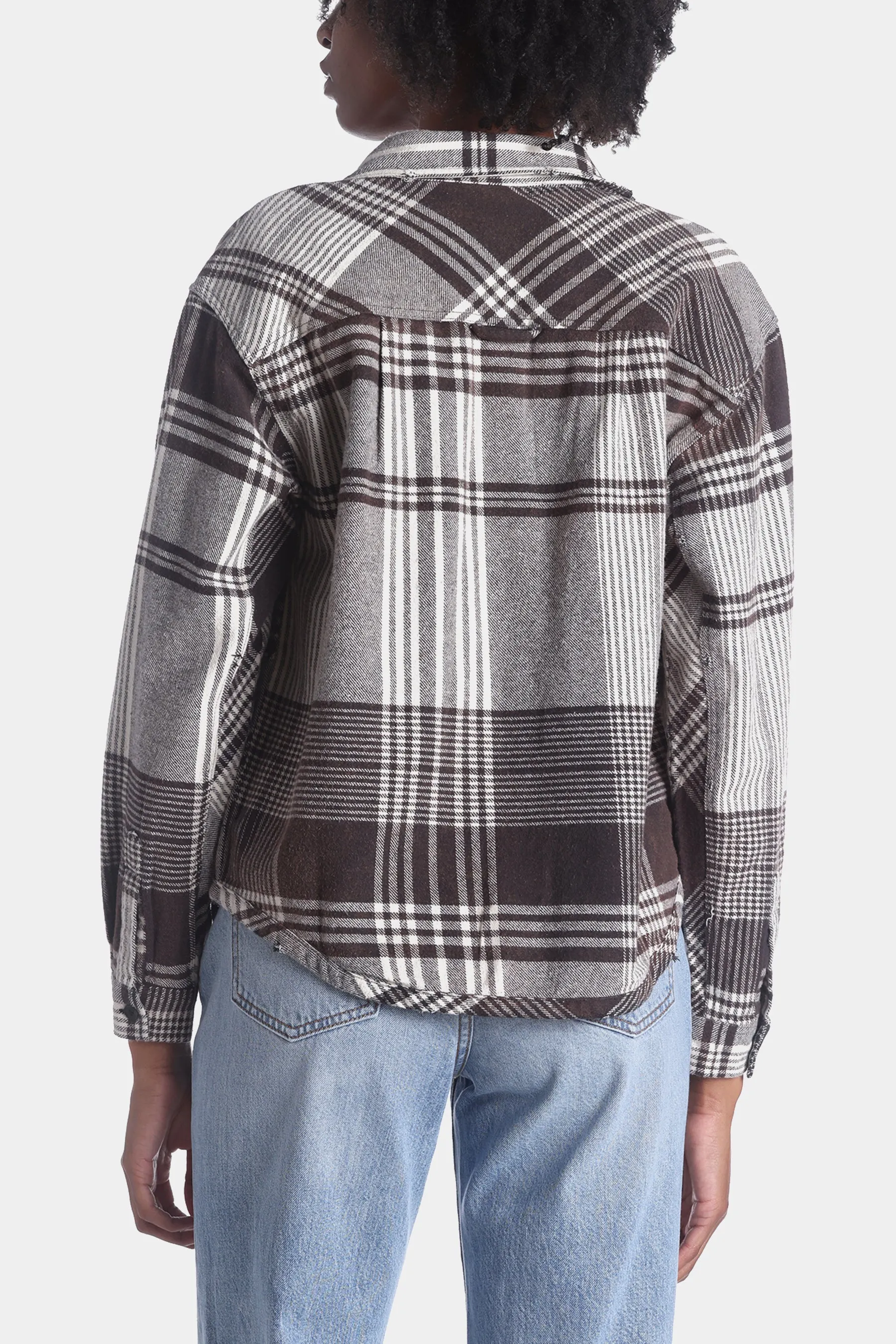 Round Hem Flannel Plaid Shirting sold by Lord & Taylor product image thumbnail 5