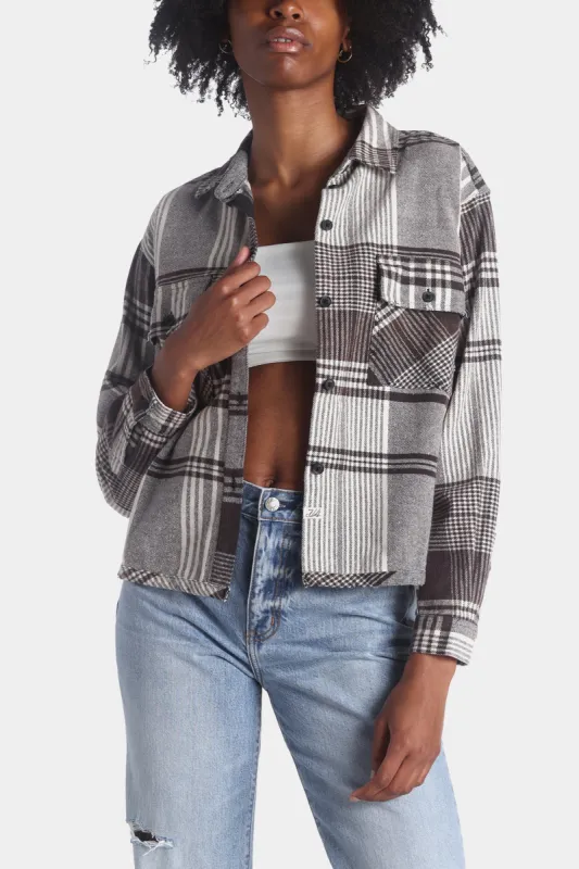 Round Hem Flannel Plaid Shirting sold by Lord & Taylor