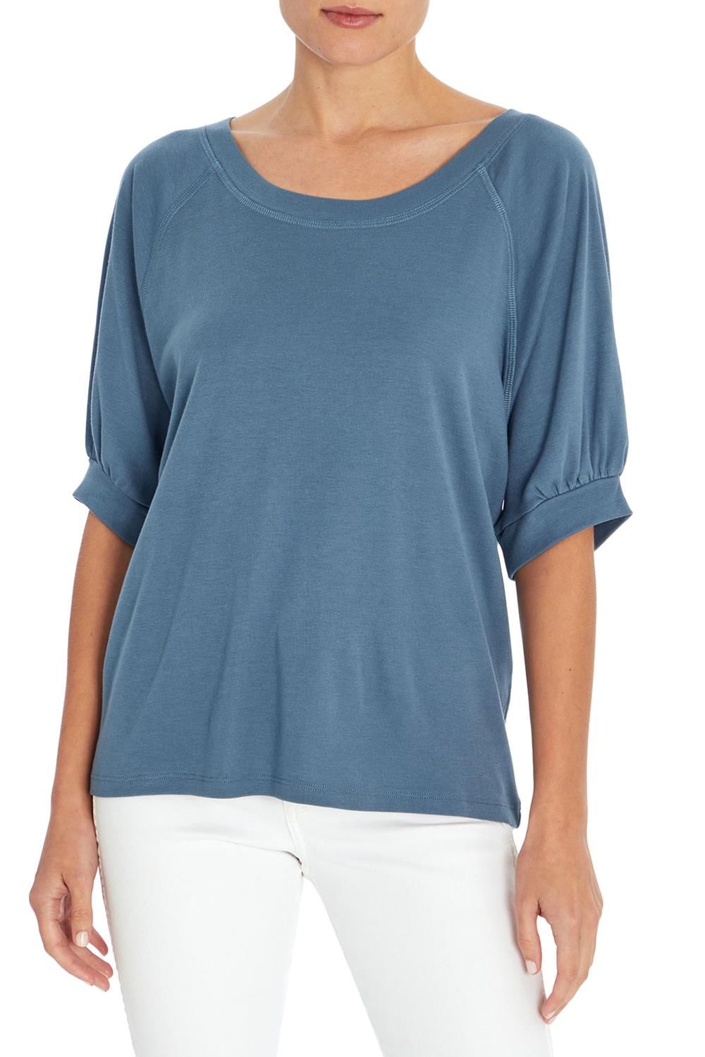 Short Sleeve Raglan Puff Sleeve sold by Lord & Taylor product image thumbnail 3
