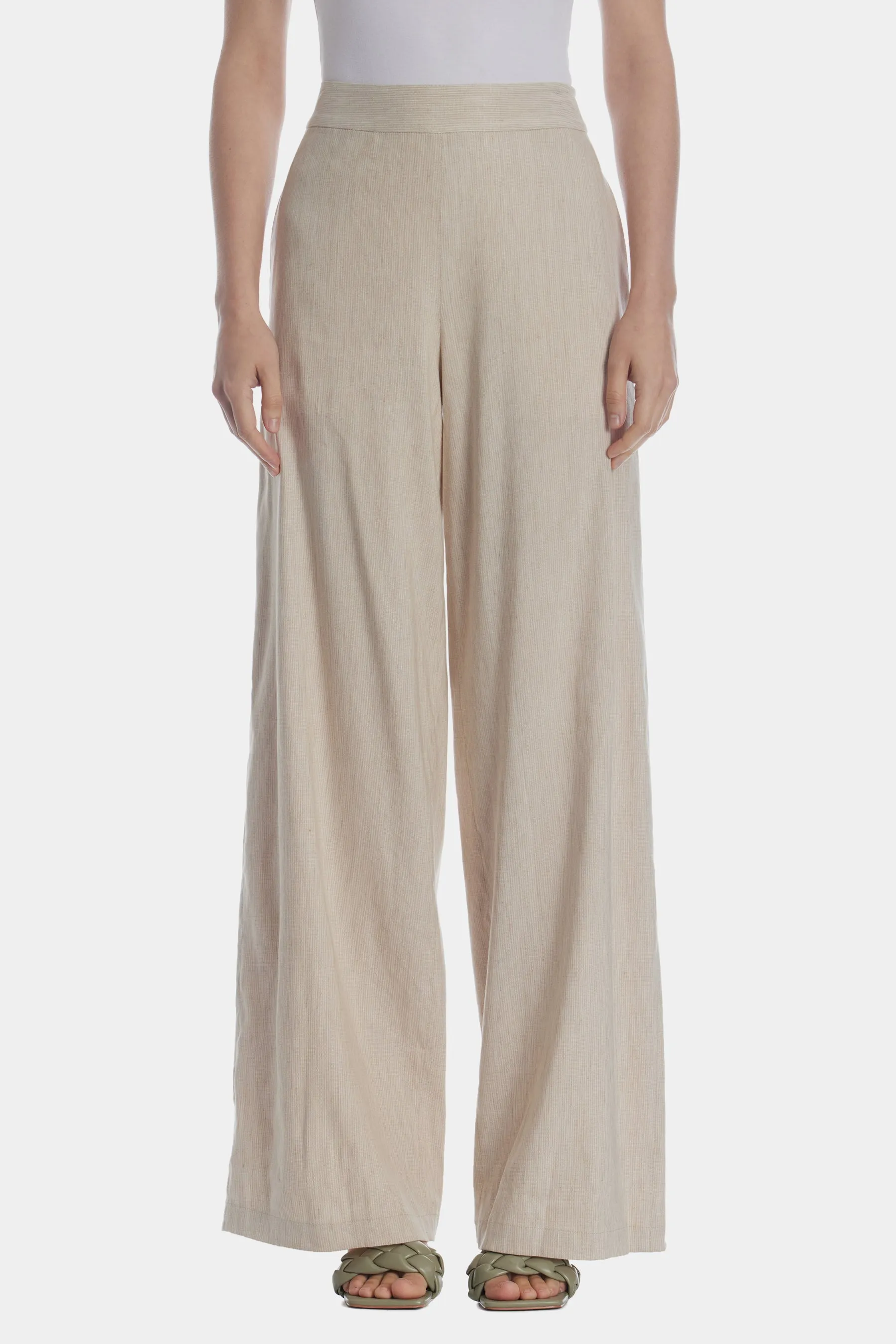 Striped Linen Wide Leg Pants sold by Lord & Taylor