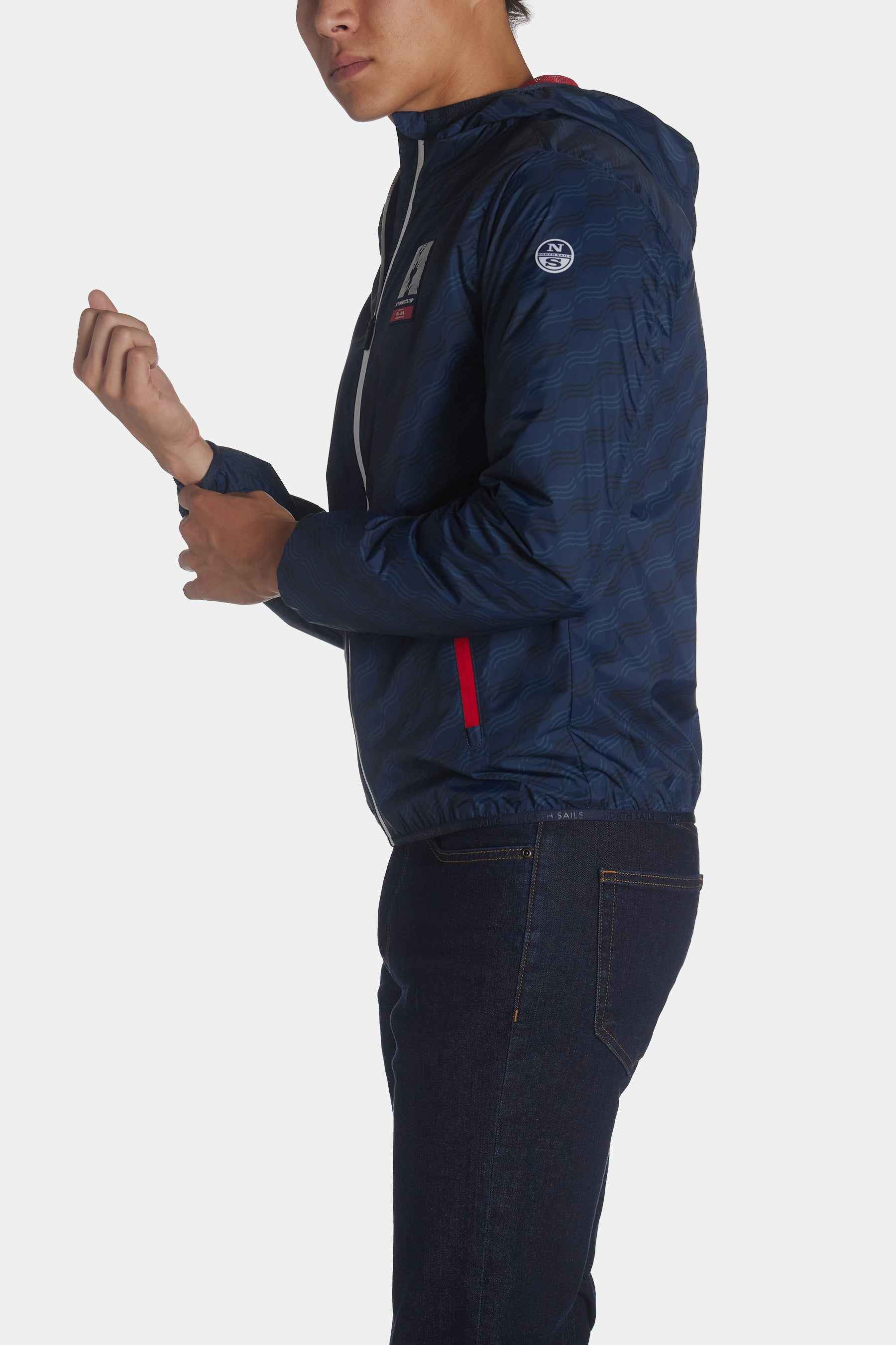 Prada X North Sails Zip Up Jacket | Parallel