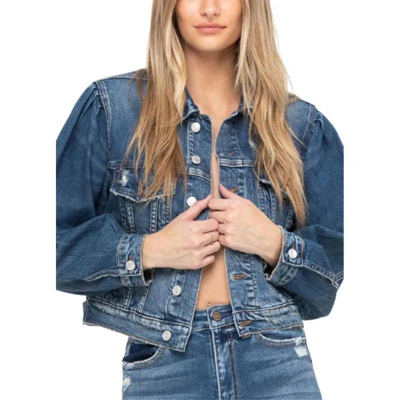 Balloon Sleeve Jacket sold by Lord & Taylor