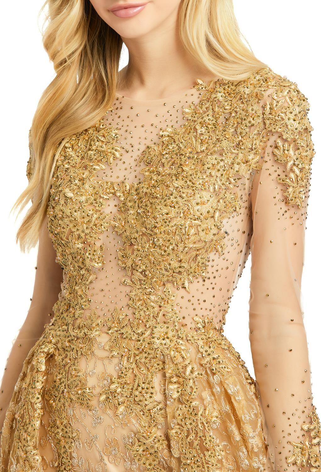 Long Sleeve Ballgown sold by Lord & Taylor product image thumbnail 3