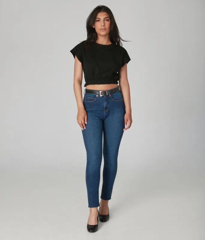 Alexa High-Rise Skinny Jeans sold by Lord & Taylor