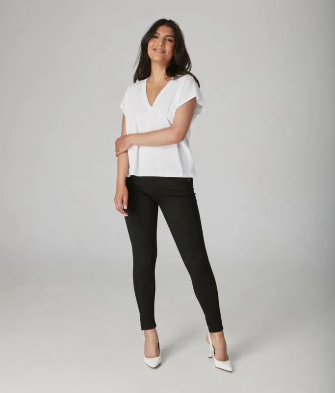 Alexa High-Rise Skinny Jeans sold by Lord & Taylor