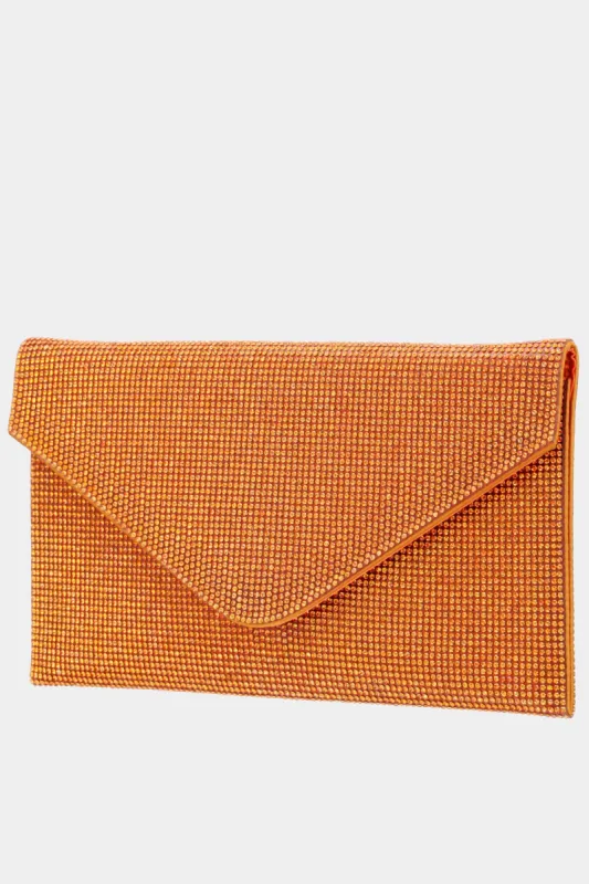 All over crystal envelope clutch sold by Lord & Taylor