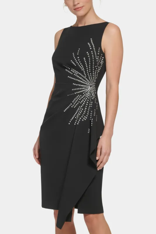 Boat Neck Sleeveless Bodycon Dress sold by Lord & Taylor