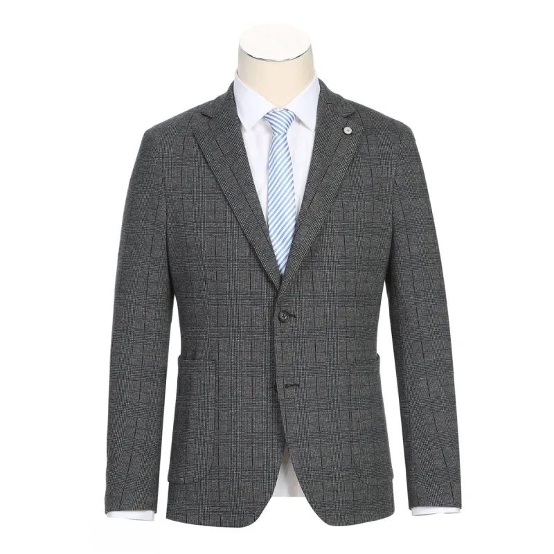 Half-Canvas Glen Plaid Blazer sold by Lord & Taylor