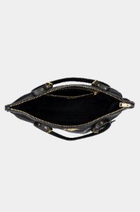 Nylon Saffiano Leather Tote Bag sold by Lord & Taylor
