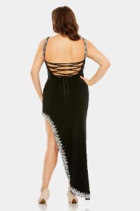 Asymmetrical Embellished Hem Line Gown sold by Lord & Taylor