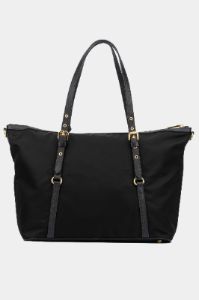Nylon Saffiano Leather Tote Bag sold by Lord & Taylor