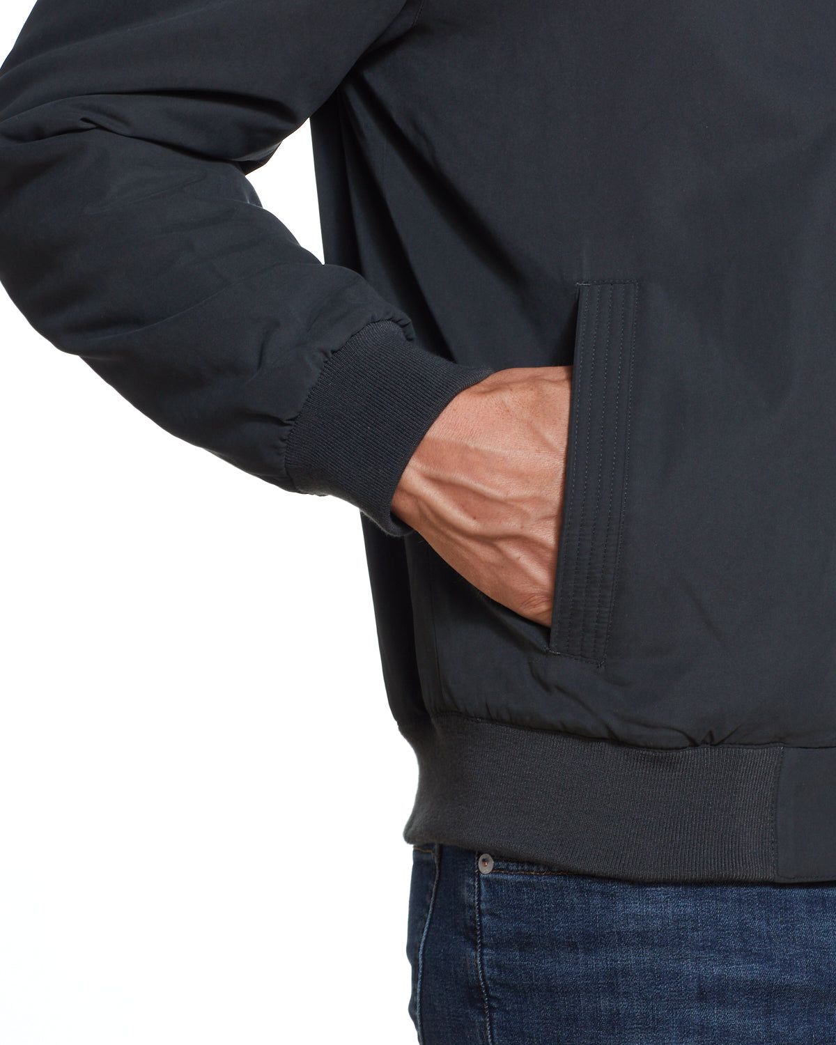 Microfiber Fleece-Lined Bomber Jacket sold by Lord & Taylor product image thumbnail 23