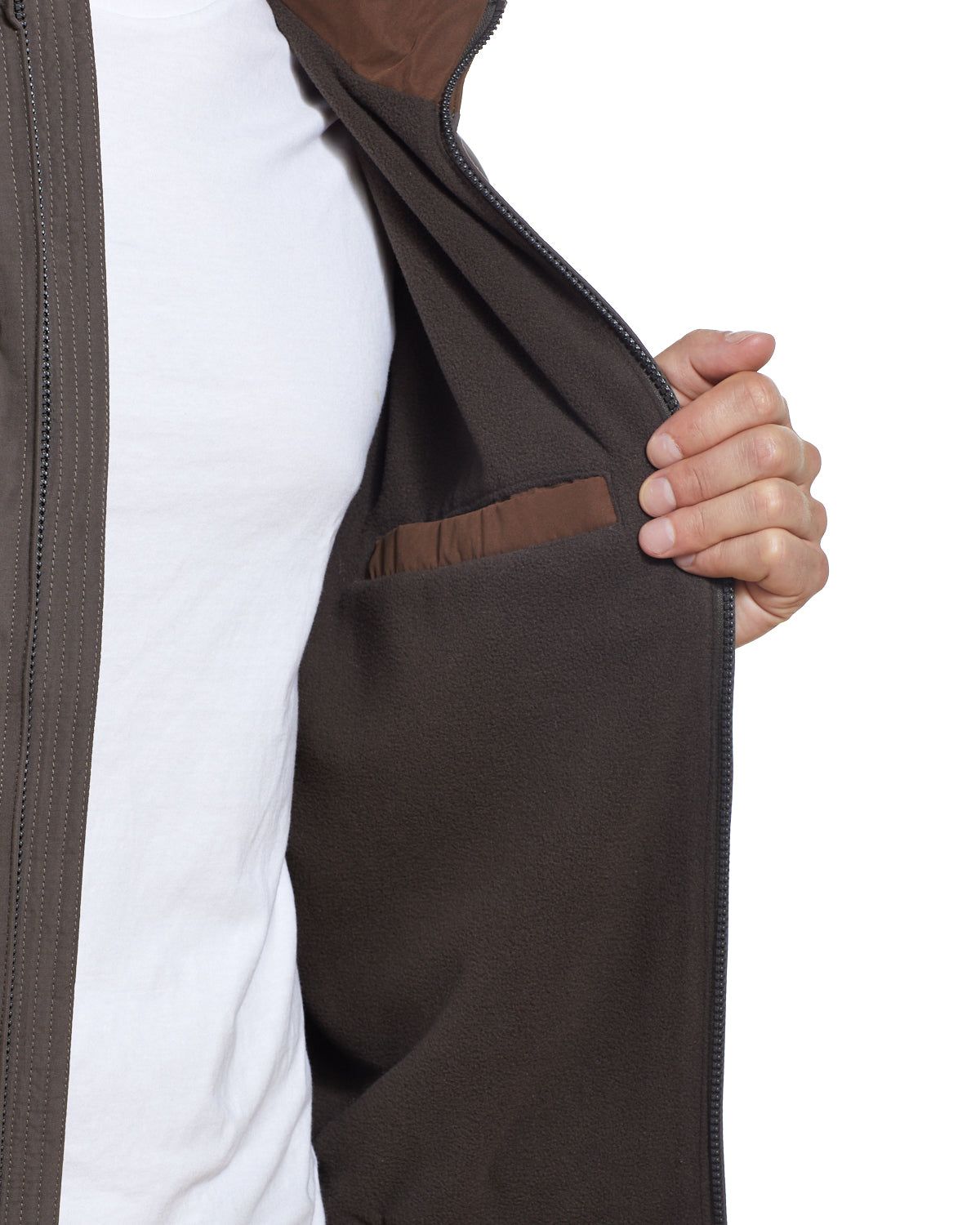 Microfiber Fleece-Lined Bomber Jacket sold by Lord & Taylor product image thumbnail 11