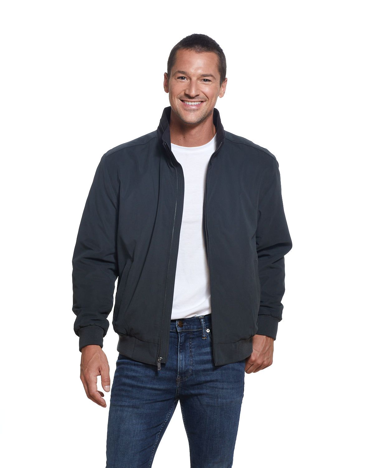 Microfiber Fleece-Lined Bomber Jacket sold by Lord & Taylor product image thumbnail 24