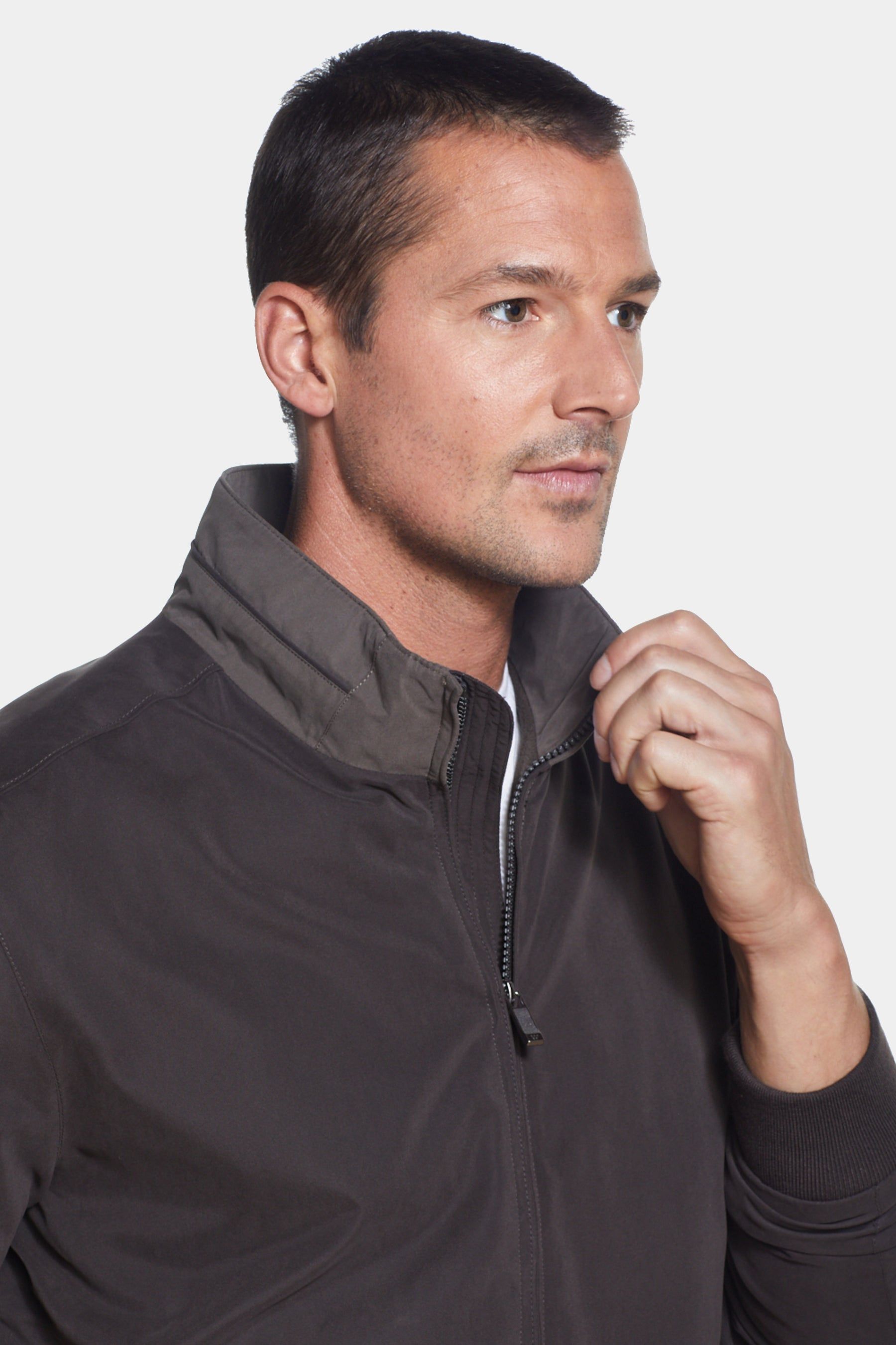 Microfiber Fleece-Lined Bomber Jacket sold by Lord & Taylor product image thumbnail 33