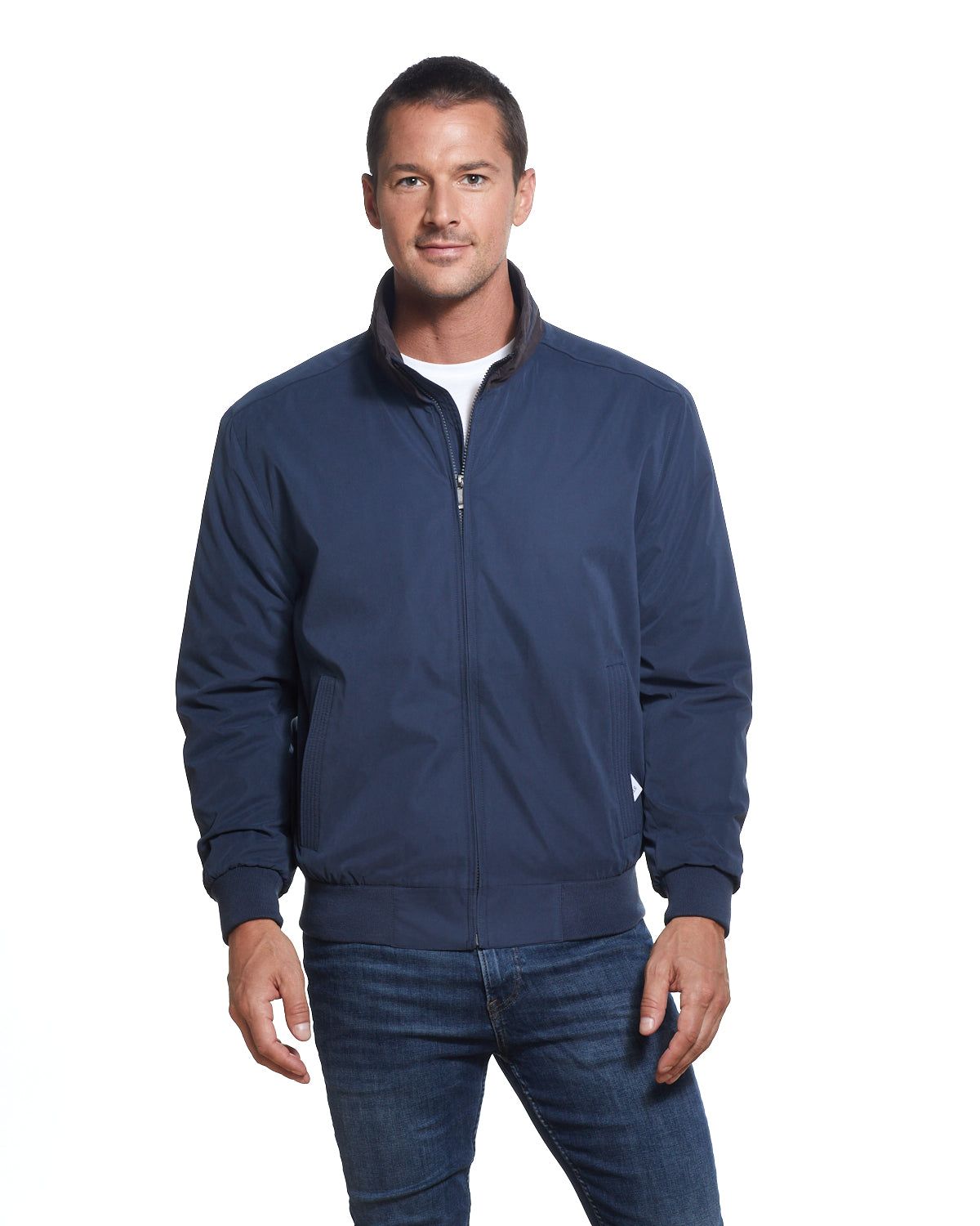 Microfiber Fleece-Lined Bomber Jacket sold by Lord & Taylor product image thumbnail 7
