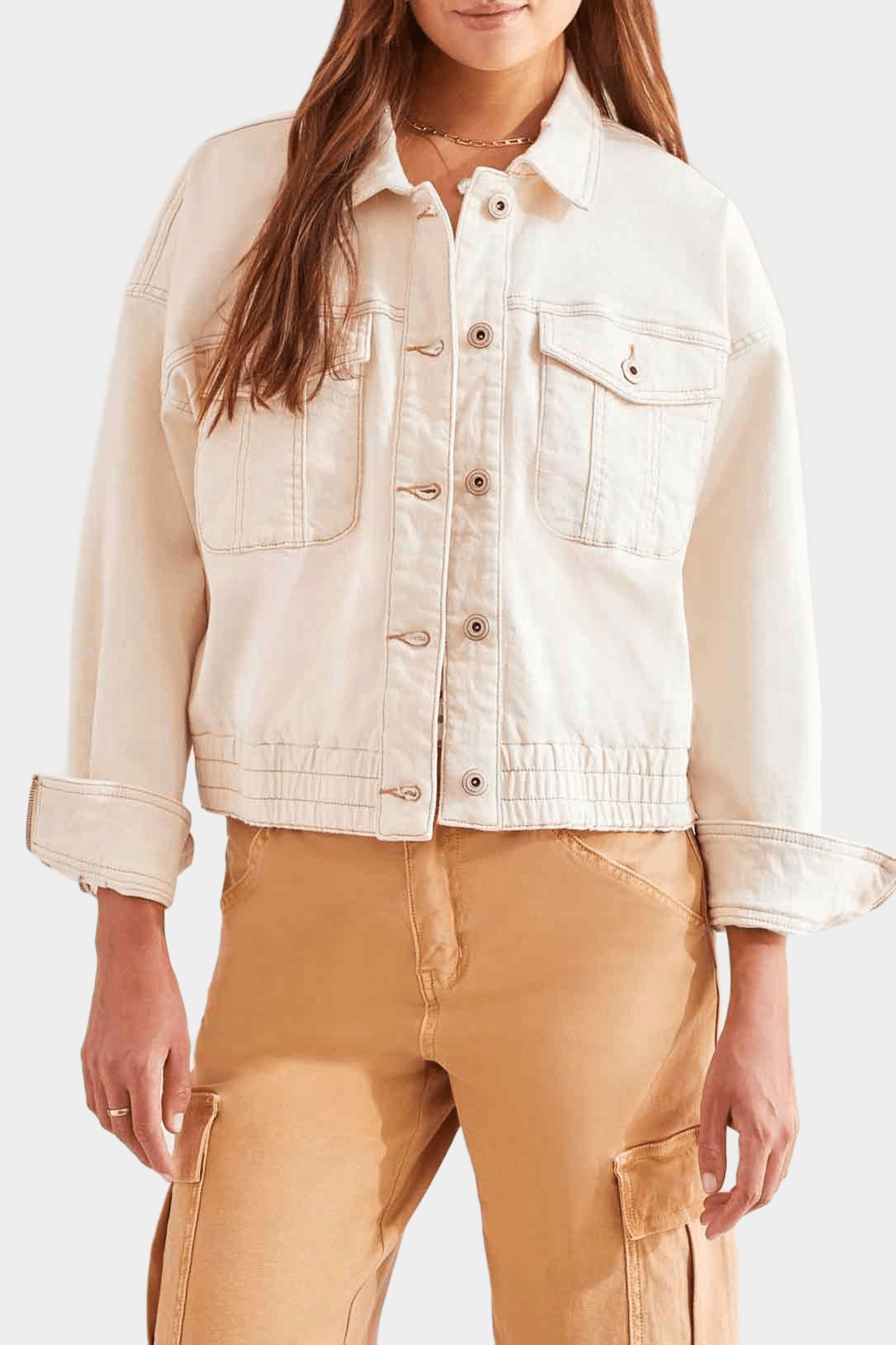 Elastic Waist Jacket sold by Lord & Taylor product image thumbnail 2