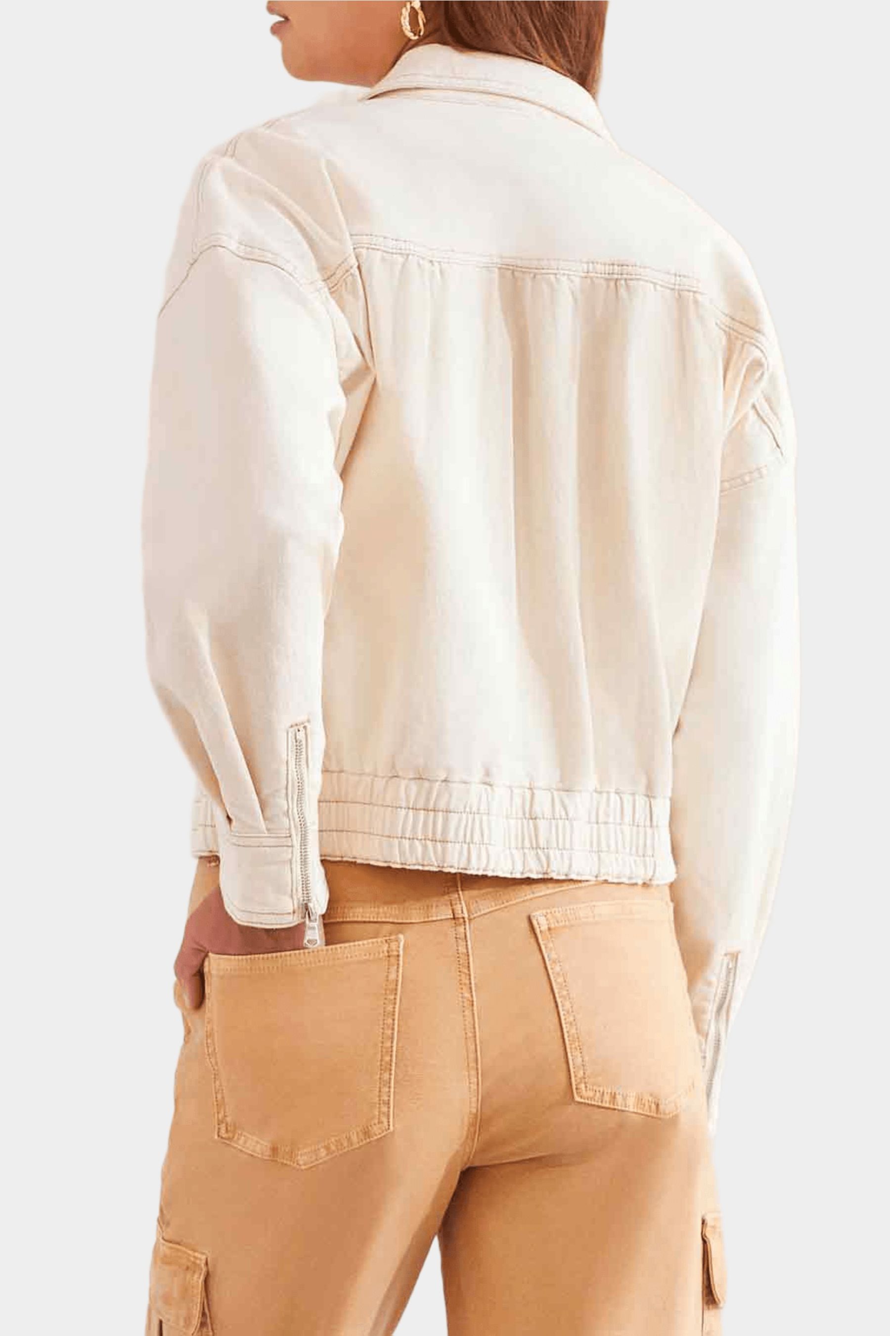 Elastic Waist Jacket sold by Lord & Taylor product image thumbnail 4