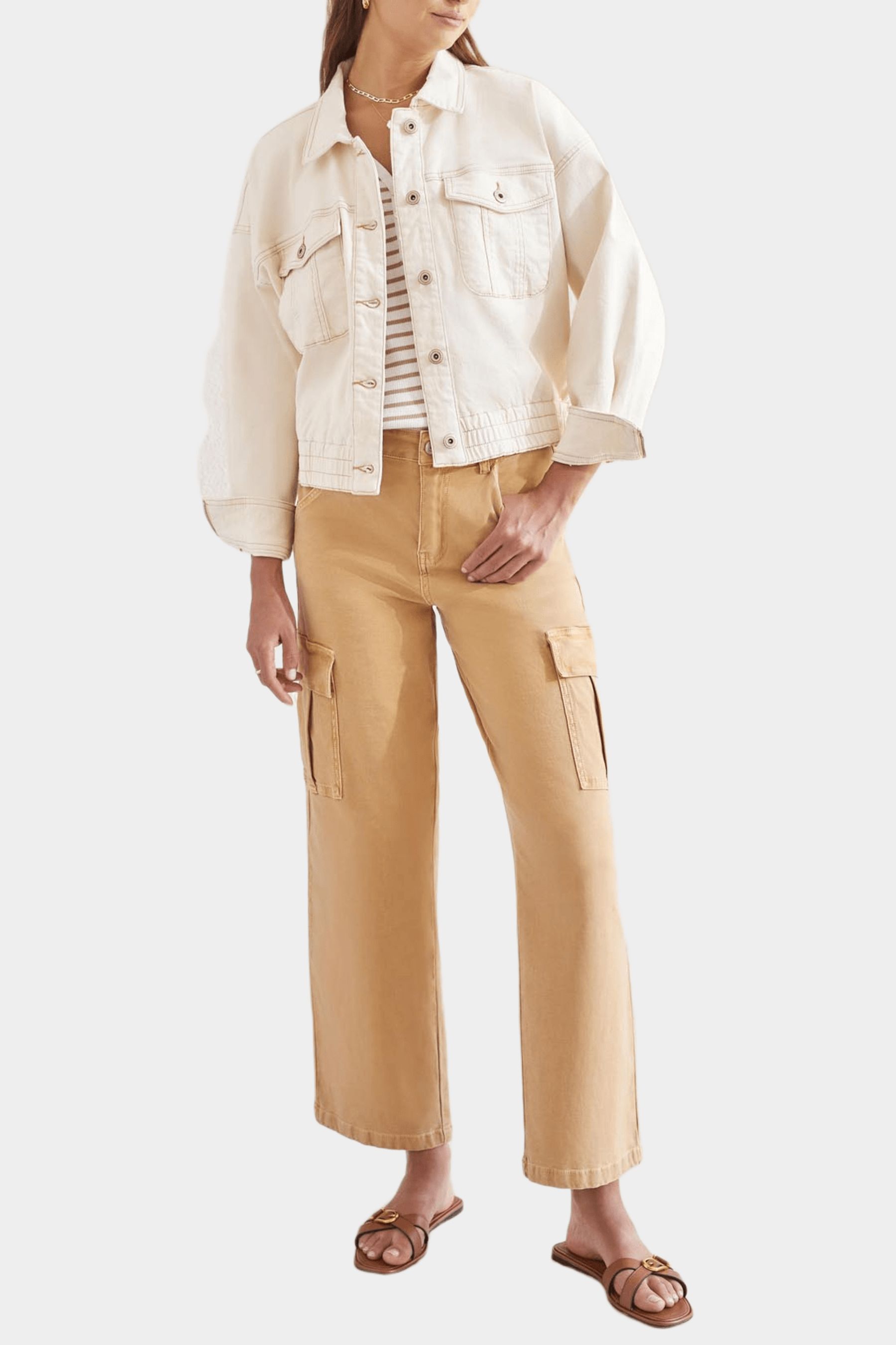 Elastic Waist Jacket sold by Lord & Taylor