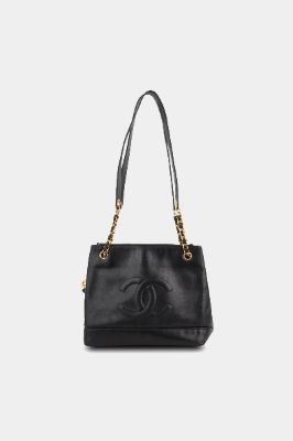 CC Long Strap Lambskin Tote Bag sold by Lord & Taylor