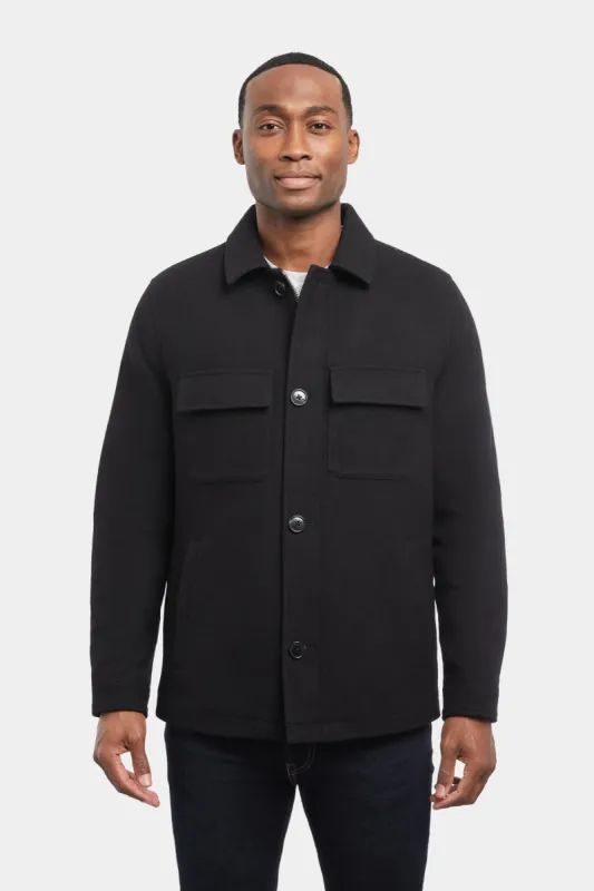 Wool Shirt Jacket sold by Lord & Taylor