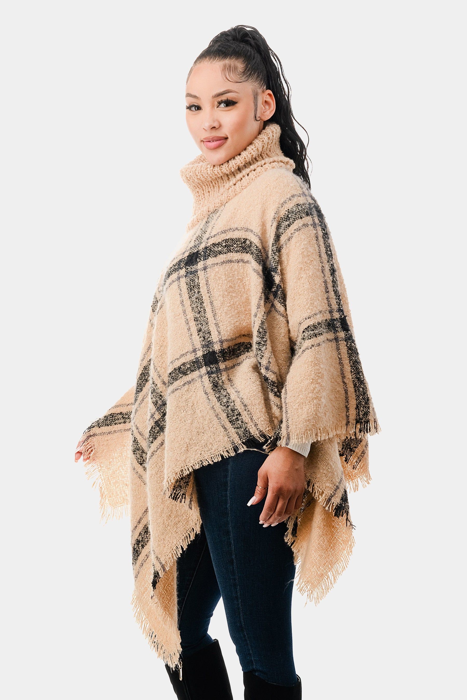 Turtleneck Poncho sold by Lord & Taylor