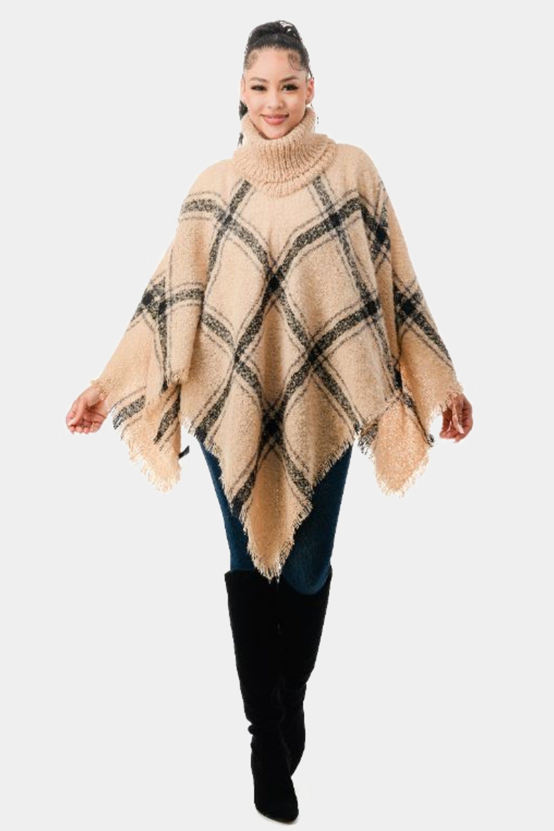 Turtleneck Poncho sold by Lord & Taylor product image thumbnail 9