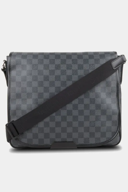 Daniel GM Damier Graphite Messenger Bag sold by Lord & Taylor