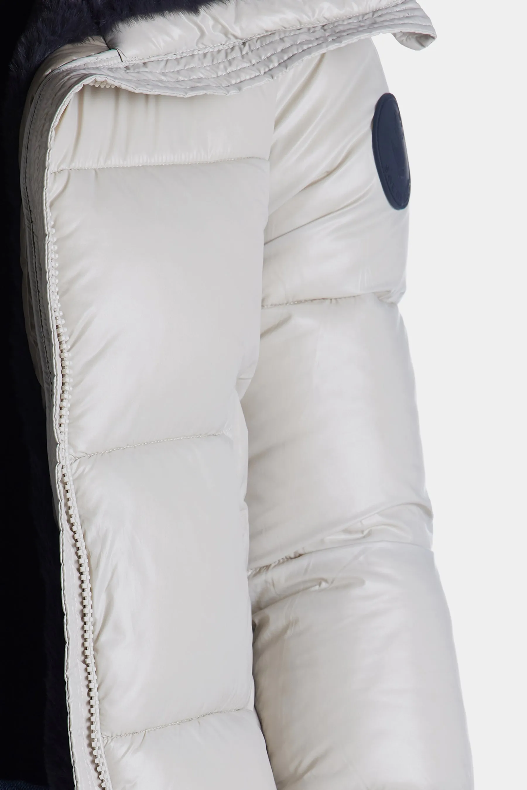 Moma Funnel Neck Puffer With Faux Fur sold by Lord & Taylor product image thumbnail 5