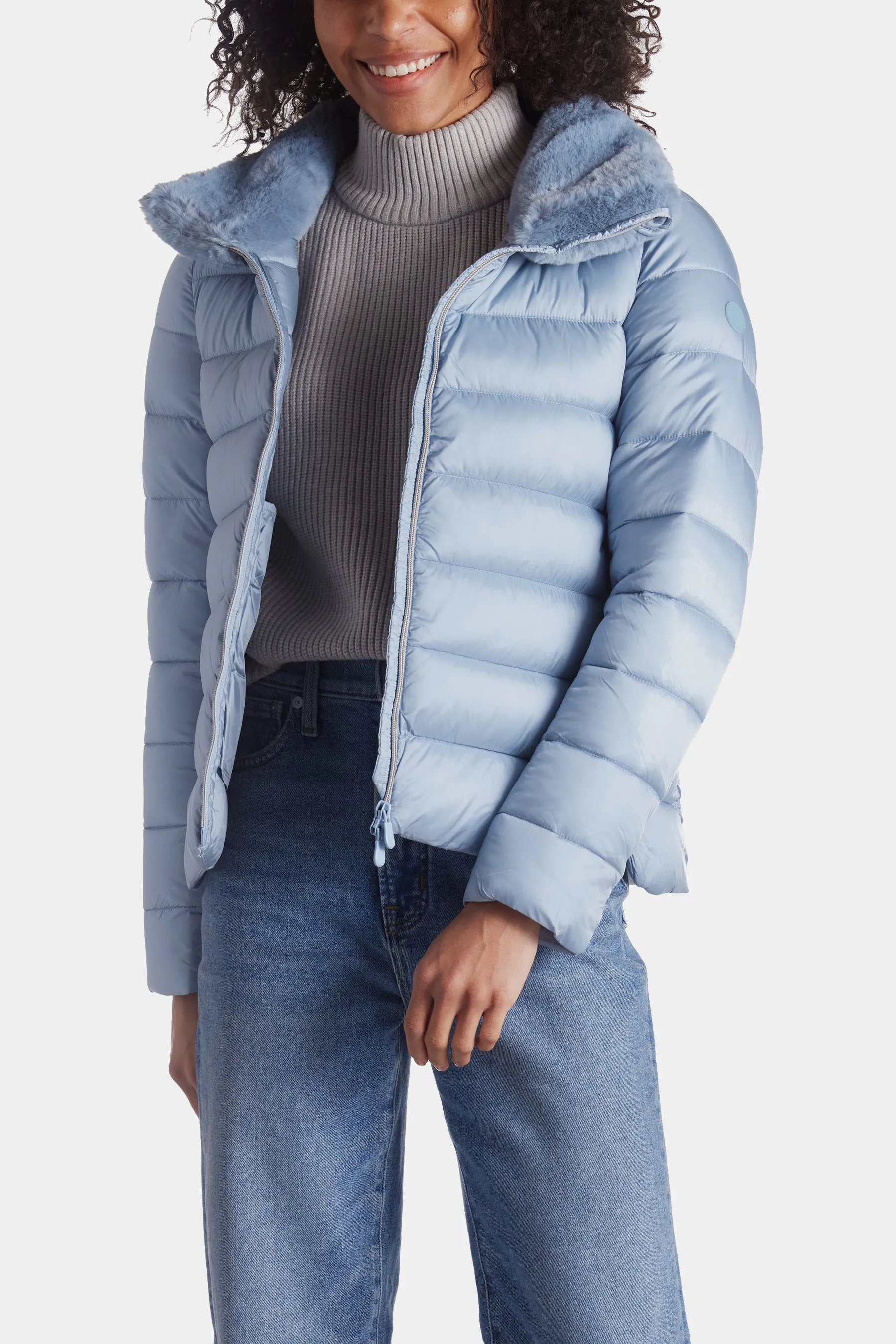 Mei Coat With Faux Fur sold by Lord & Taylor