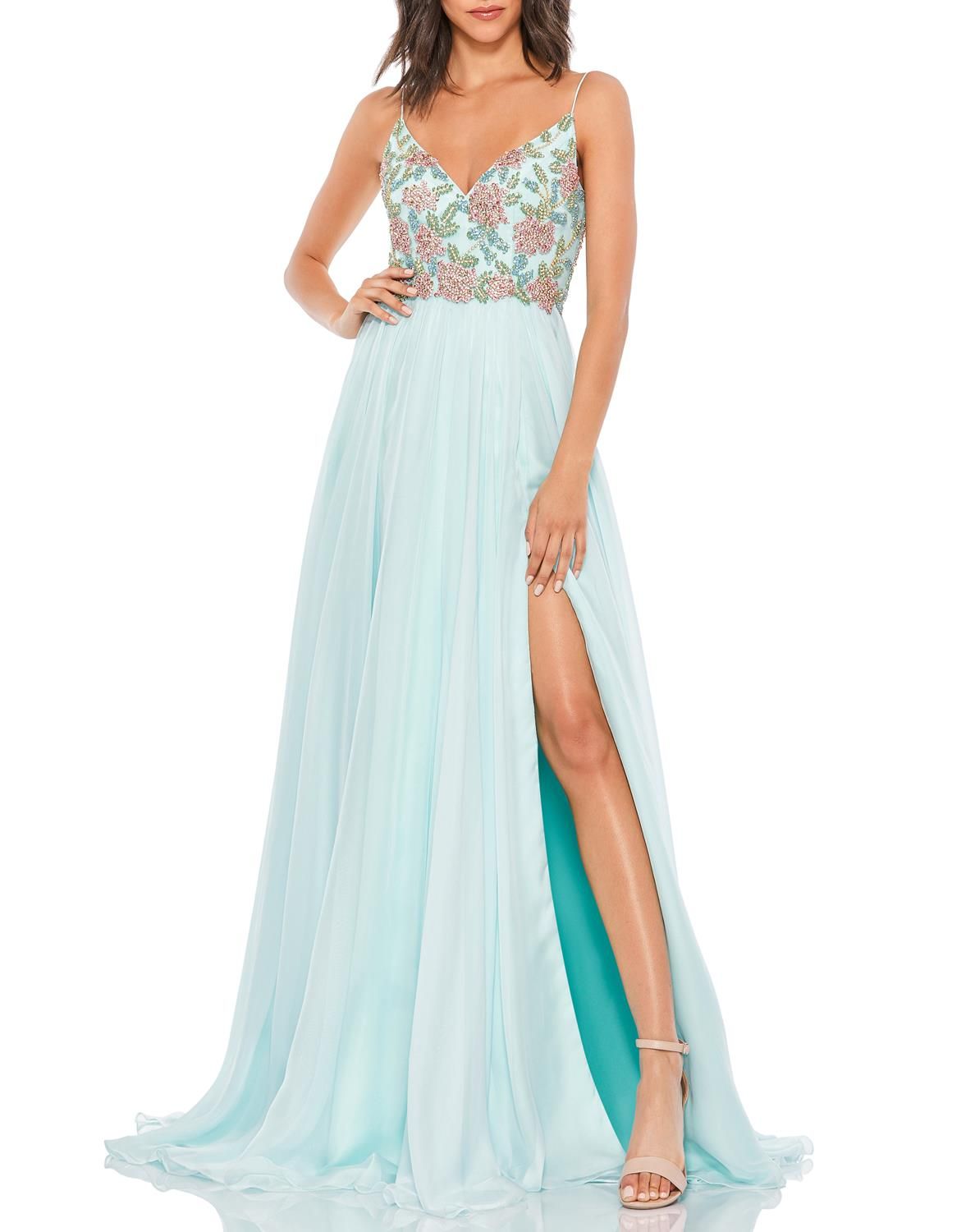 Sleeveless A Line Gown sold by Lord & Taylor product image thumbnail 5