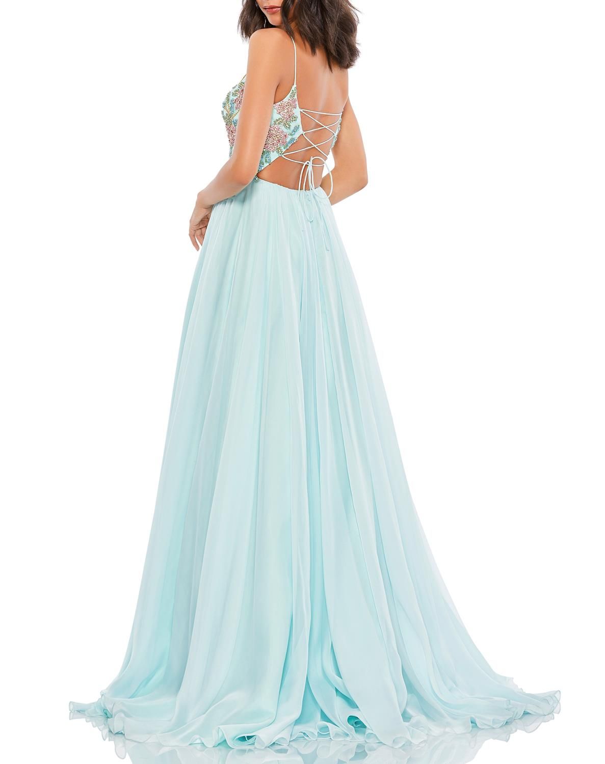 Sleeveless A Line Gown sold by Lord & Taylor product image thumbnail 2