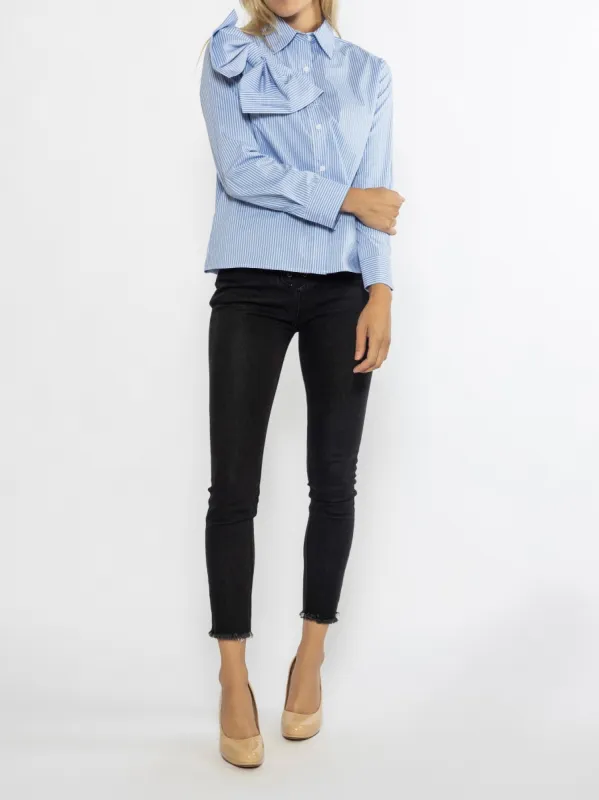 Blue Stripe Top sold by Lord & Taylor