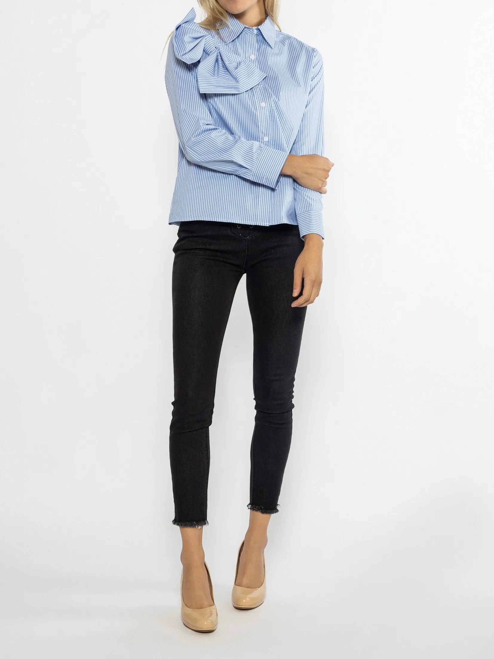 Blue Stripe Top sold by Lord & Taylor