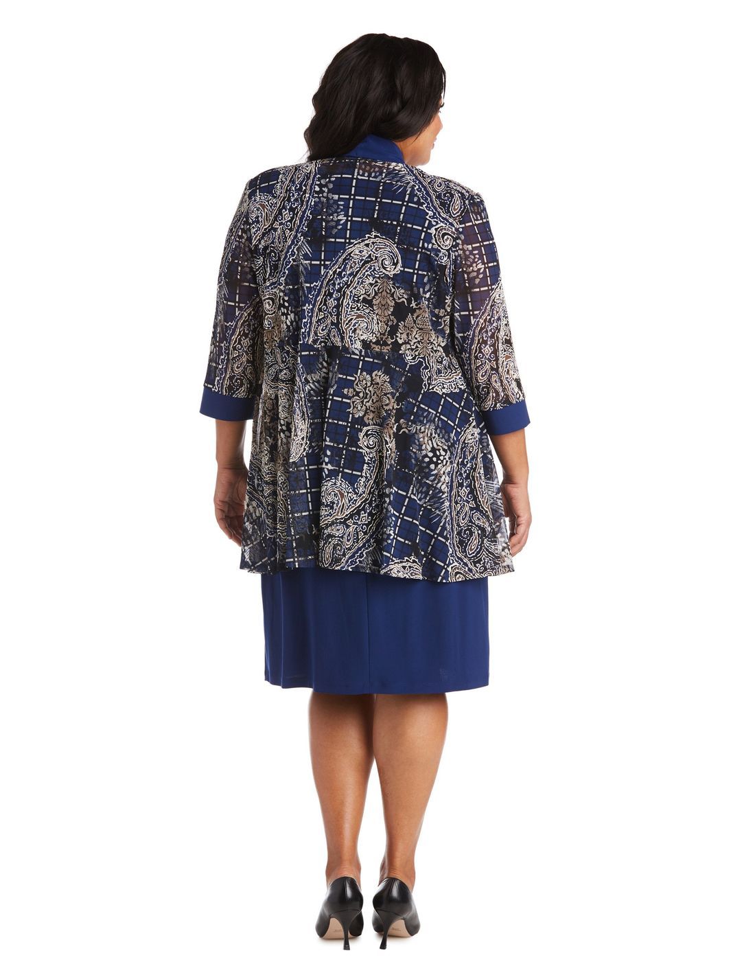 Two-Piece Printed Jacket and Dress Set sold by Lord & Taylor product image thumbnail 2
