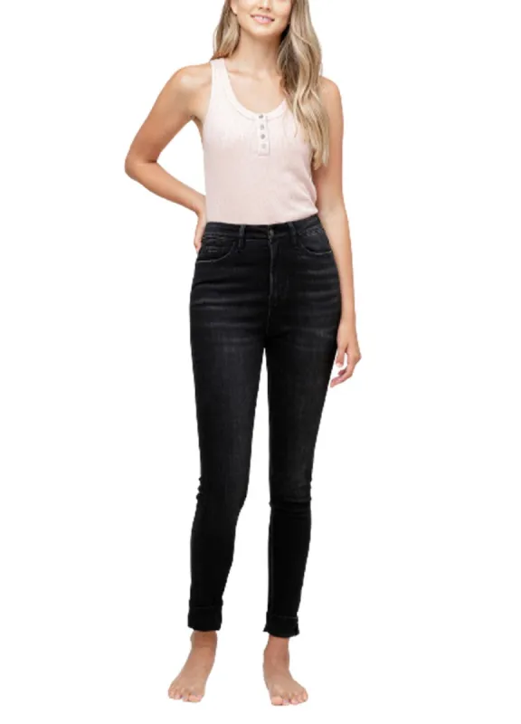 Super High Rise Cuffed Skinny Jean sold by Lord & Taylor