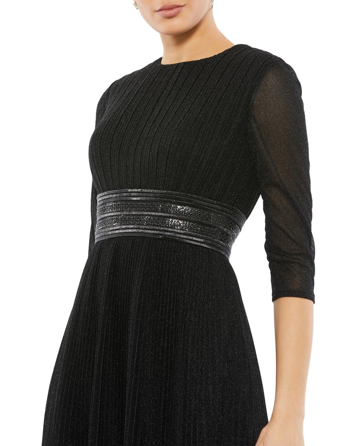 Pleated Midi Dress sold by Lord & Taylor product image thumbnail 3