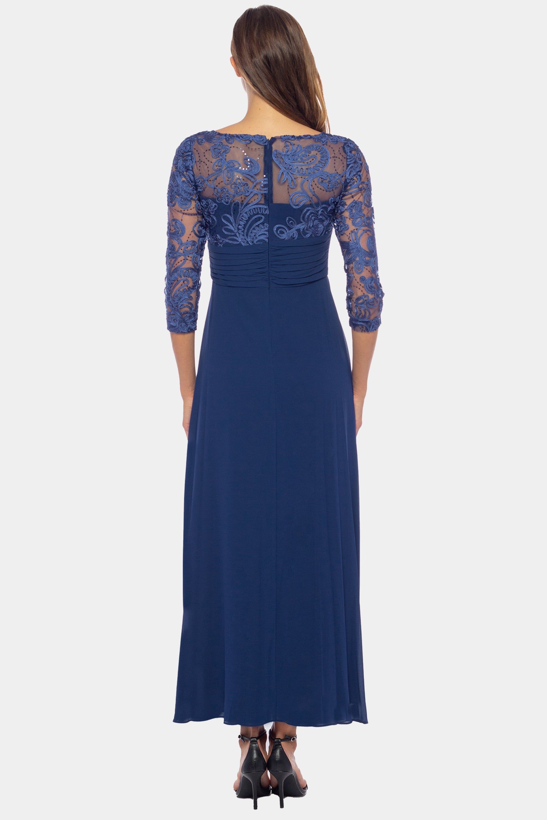 Quarter Sleeve Long Gown sold by Lord & Taylor product image thumbnail 3