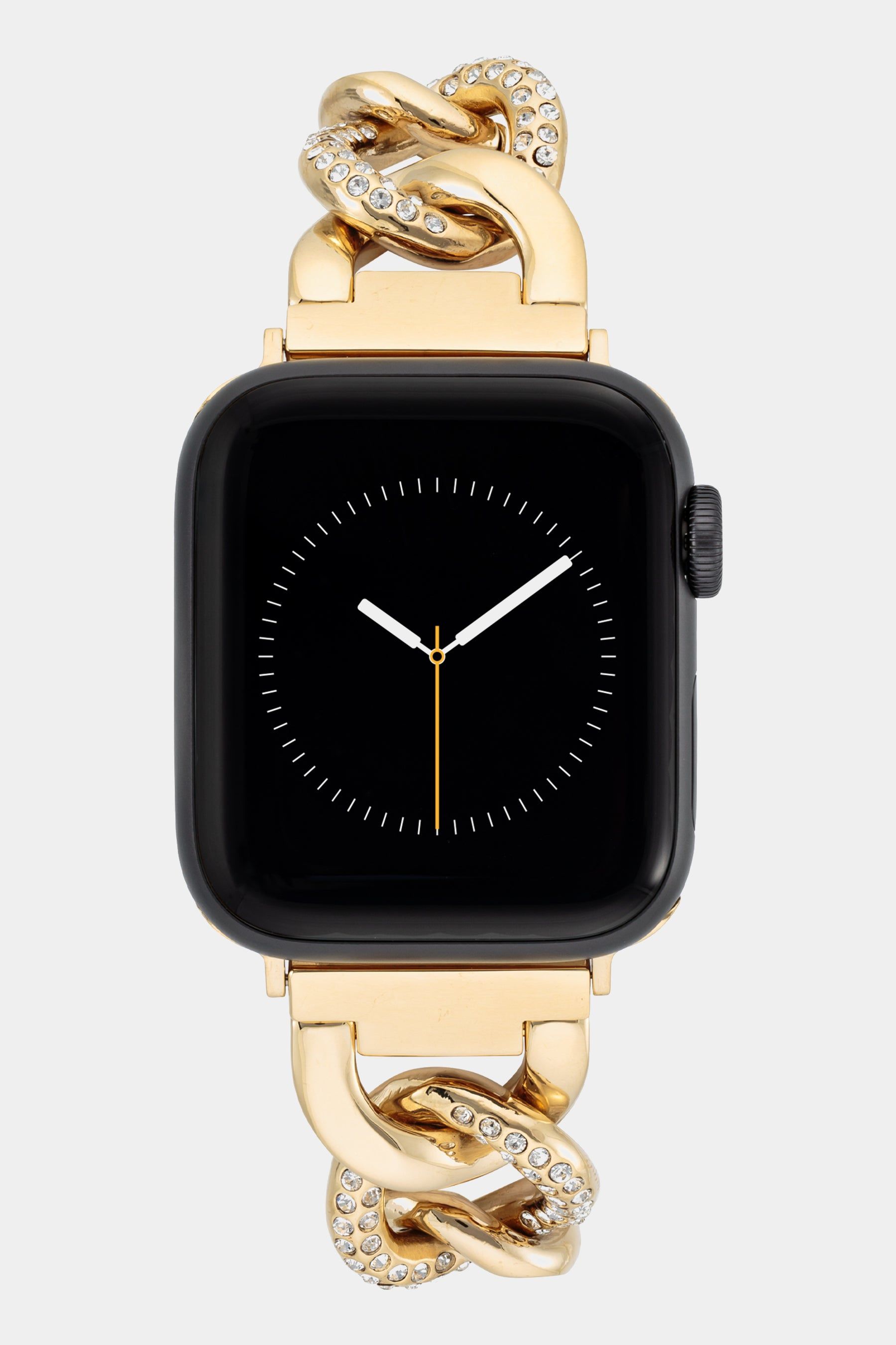 Metal and Preciosa Maxima Crystal Accented Chain Link Bracelet compatible Apple Watch sold by Lord & Taylor