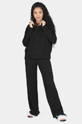 Long Sleeve Drawstring Knit Hoodie sold by Lord & Taylor
