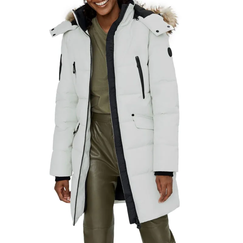 Quilted Parka W/Removable Hood Lined Polar Fleece sold by Lord & Taylor