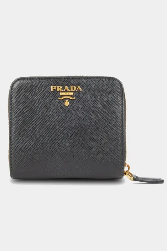Compact Saffiano Zip Trifold Wallet sold by Lord & Taylor